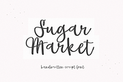 Sugar Market | Farmhouse Script Font, a Script Font by KA Designs (Thumbnail 1 of 10)