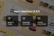 Equpai - Bakery Shop Product Section, an UI Kit Template by SquidPixey (Thumbnail 3 of 3)