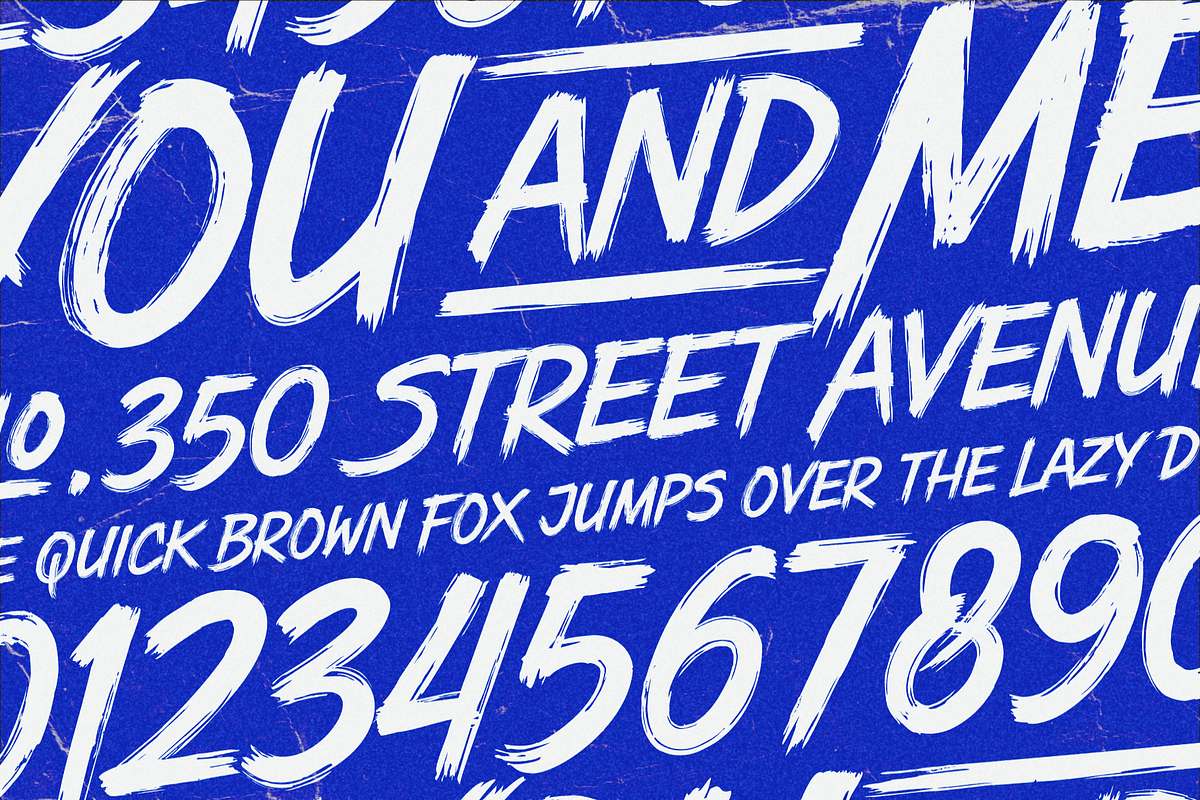 MJST Dexsar Brush Pro, a Script Font by dexsarharryfonts (Photo 2 of 8)