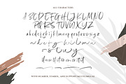 Bargitta Script SVG Font, a Script Font by Letterhend Studio (Thumbnail 8 of 9)