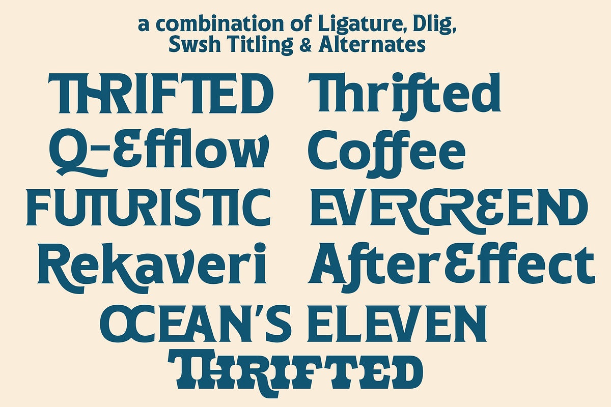 Frestica Font Trio, a Script Font by joelmaker (Photo 23 of 24)