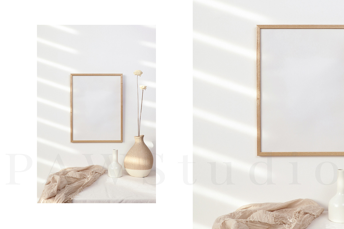 Photo Frame Mockup 3x4, a Print Template by PawMockups (Photo 2 of 8)