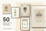 Regency Era | Poster Builder, an Object Graphic by KetteCreate (Thumbnail 5 of 15)
