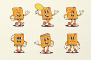 Textbook Cartoon Mascot Character, an Education Illustration by Vasya Kobelev (Thumbnail 5 of 8)
