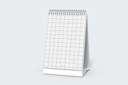 Spiral Desk Calendar Mockup PSD, a Product Mockup by graphypix (Thumbnail 3 of 4)