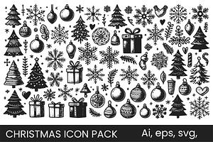 Christmas Icons Set