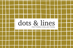 Dots & Lines Seamless Patterns, a Pattern Graphic by KT Designs