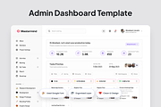 Project Tracker Admin Dashboard, an UI Kit Template by SquidPixey (Thumbnail 3 of 5)