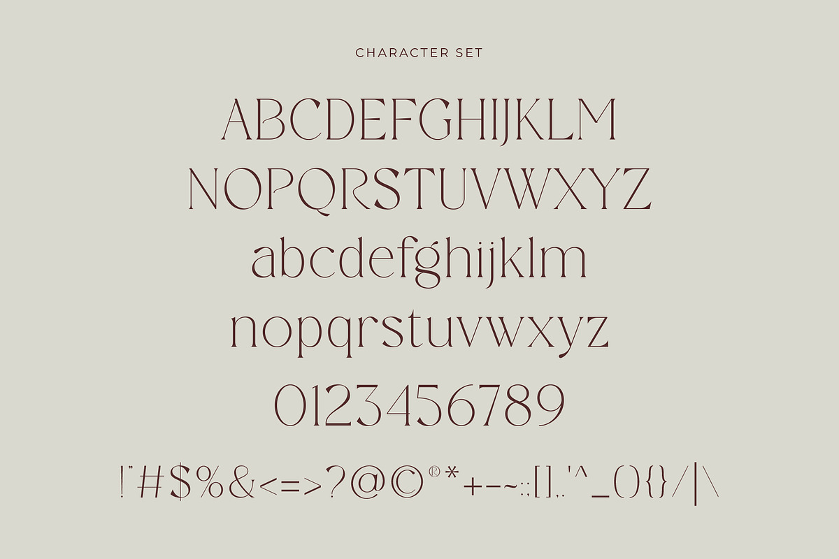 Remore | Modern And Elegant Serif, a Serif Font by Muflieart (Photo 8 of 10)