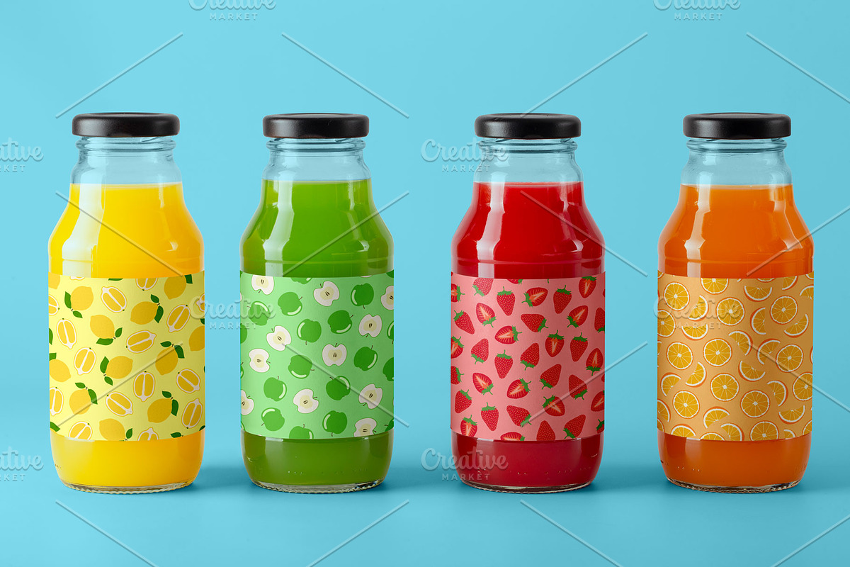 Color bright seamless fruit patterns, a Pattern Graphic by ExpressShop (Photo 3 of 7)