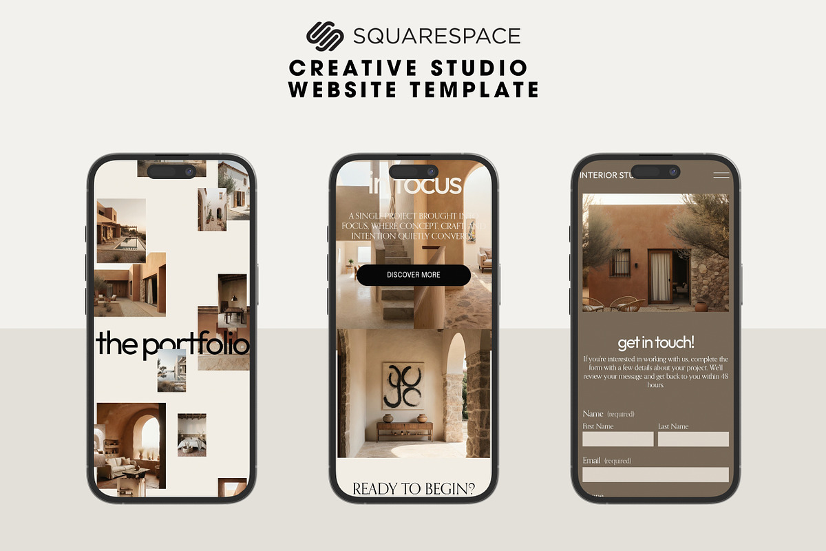 Squarespace Interior Website Theme, a Squarespace Template by Mockup Art Atelier (Photo 6 of 18)