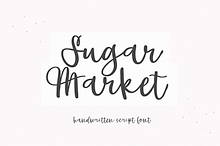 Sugar Market | Farmhouse Script Font
