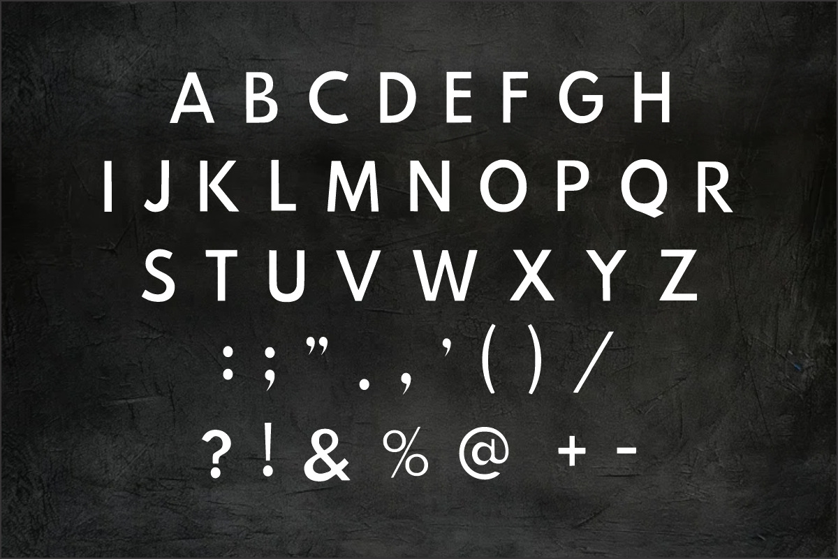 December display font, a Font by Fourteen Letter (Photo 5 of 6)