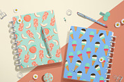 Summer Sweets Clipart & Patterns, a Food Illustration by The Audacious Brush (Thumbnail 7 of 11)