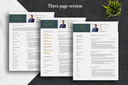 Modern Business CV Template | Canva, a Resume Template by Lux Resume (Thumbnail 3 of 9)
