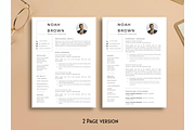 Word resume & cover letter template, a Resume Template by Climbwithelevator (Thumbnail 3 of 10)