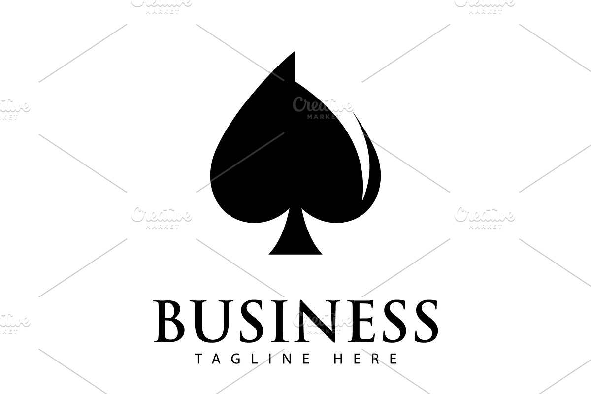 Poker logo vector template, Creative, a Graphic by T.Vooka
