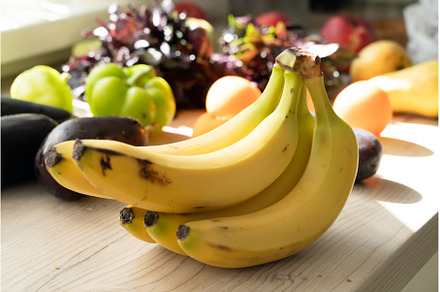 Fresh fruits at the kitchen for, a Food & Drink Photo by oksix