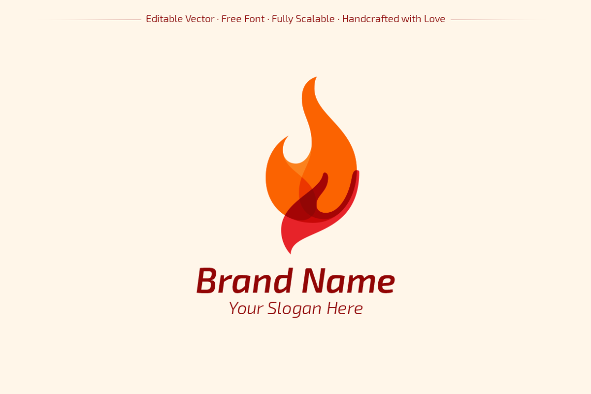 Hands of Fire Logos, a Branding & Logo Template by Nuno Dias (Photo 2 of 7)