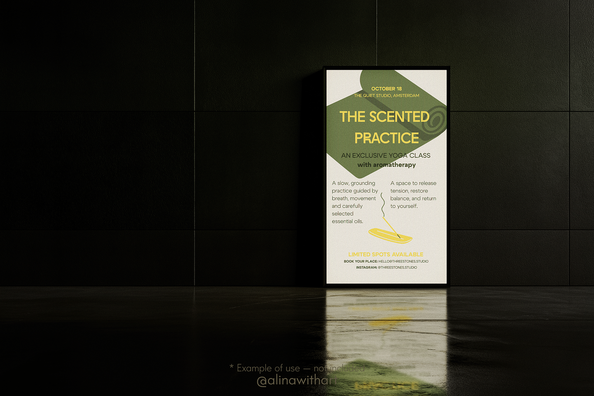 Yoga & Stretching Essentials, a Sport Illustration by alinawithart (Photo 7 of 13)
