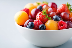 Fresh mixed fruit bowl, a Food & Drink Photo by AlyaAnd