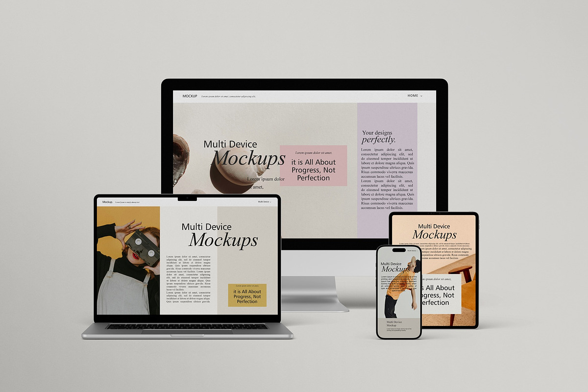 Multi Device Mockups, a Wearable Device Mockup by Tahtagraphic (Photo 1 of 10)