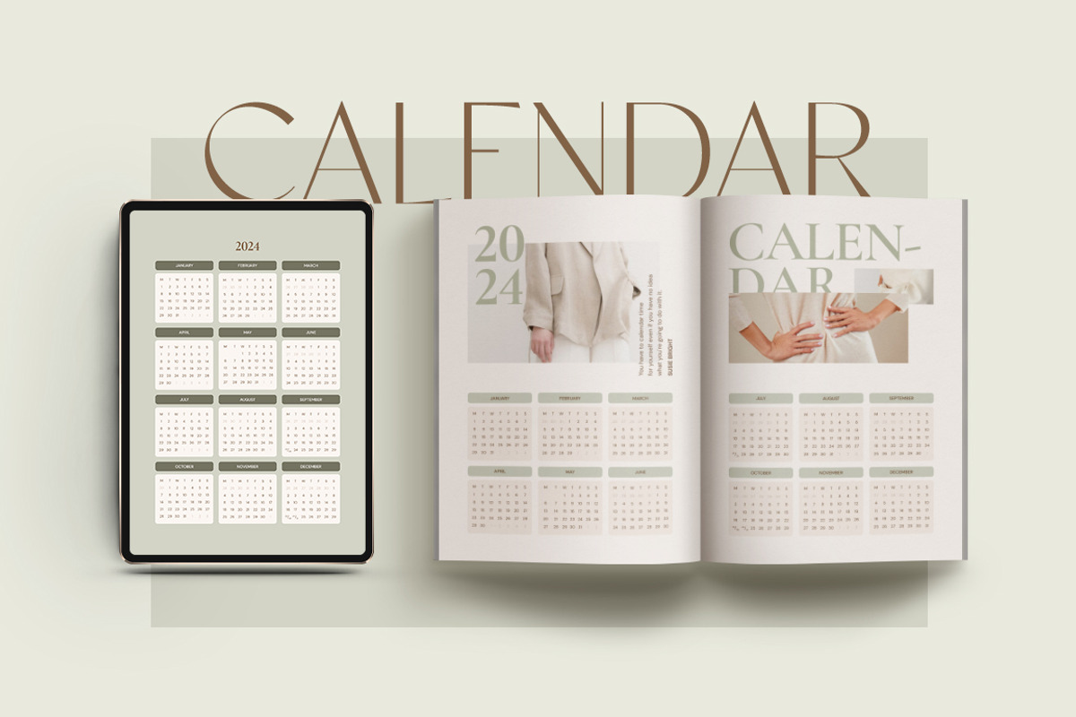 Planner 2024 Self-Growth CANVA PS, a Magazine Template by Eviory (Photo 12 of 27)