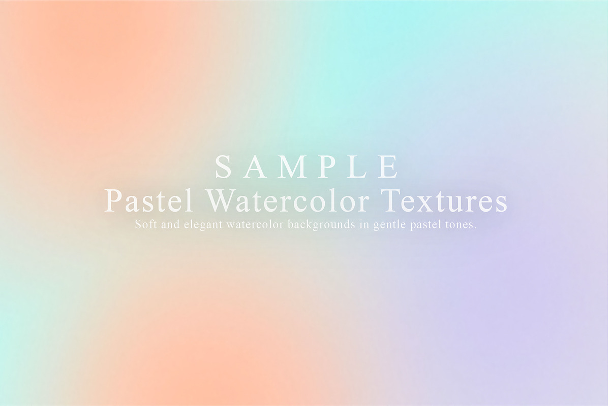 12 Pastel Watercolor Textures, a Texture Graphic by NOMO DESIGN (Photo 10 of 13)