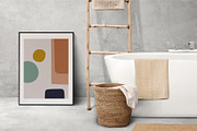 Geometric Abstract Mid Century Art, a Poster Template by Vibrand Studio (Thumbnail 11 of 11)