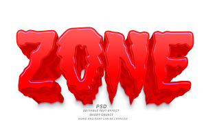 Zone PSD 3d Editable Text Effect, a Layer Style Add-On by TrueVector