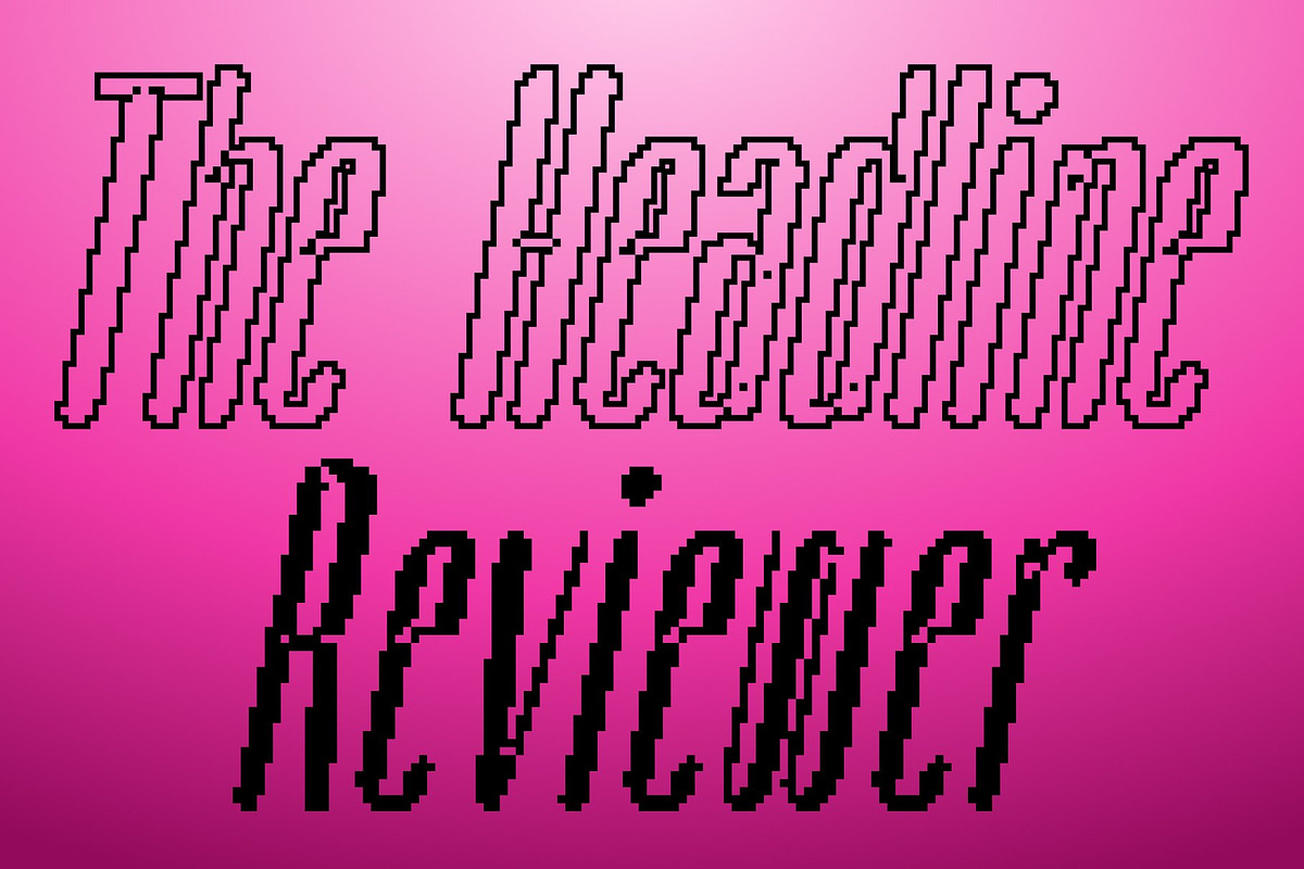 Palaside Pixel, a Sans Serif Font by Craft Supply Co. (Photo 4 of 8)