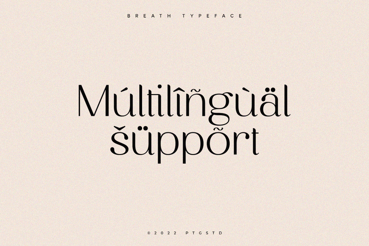 Breath | Modern Ligature Serif, a Serif Font by Pentagonistudio (Photo 8 of 11)