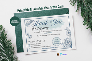Business Thank You Cards Template