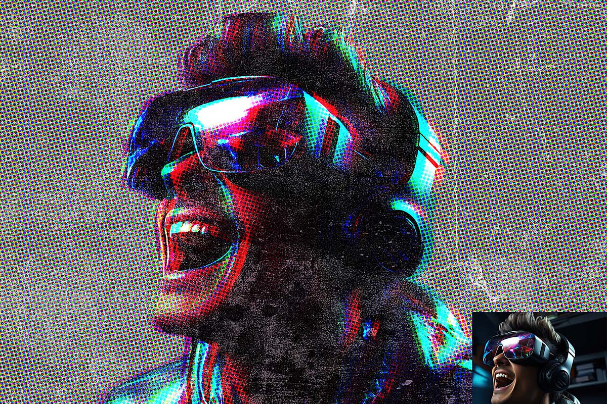 Cinematic Halftone Motion FX, an Action Add-On by Studio Retouch (Photo 7 of 13)