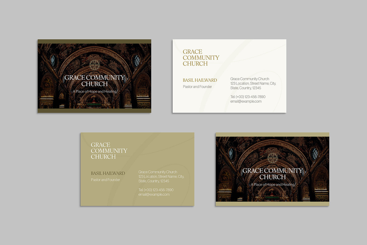 Church Stationery Branding Template, a Stationery Template by BrandPacks (Photo 4 of 5)