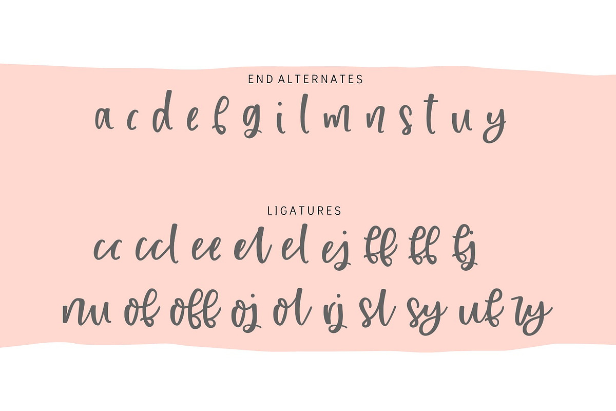 Hazelnut Macchiato Script Font preview 4
