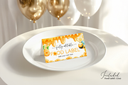 Honey Bee Birthday Food Tent Cards, an Invitation Template by Digital_Mind (Thumbnail 2 of 3)