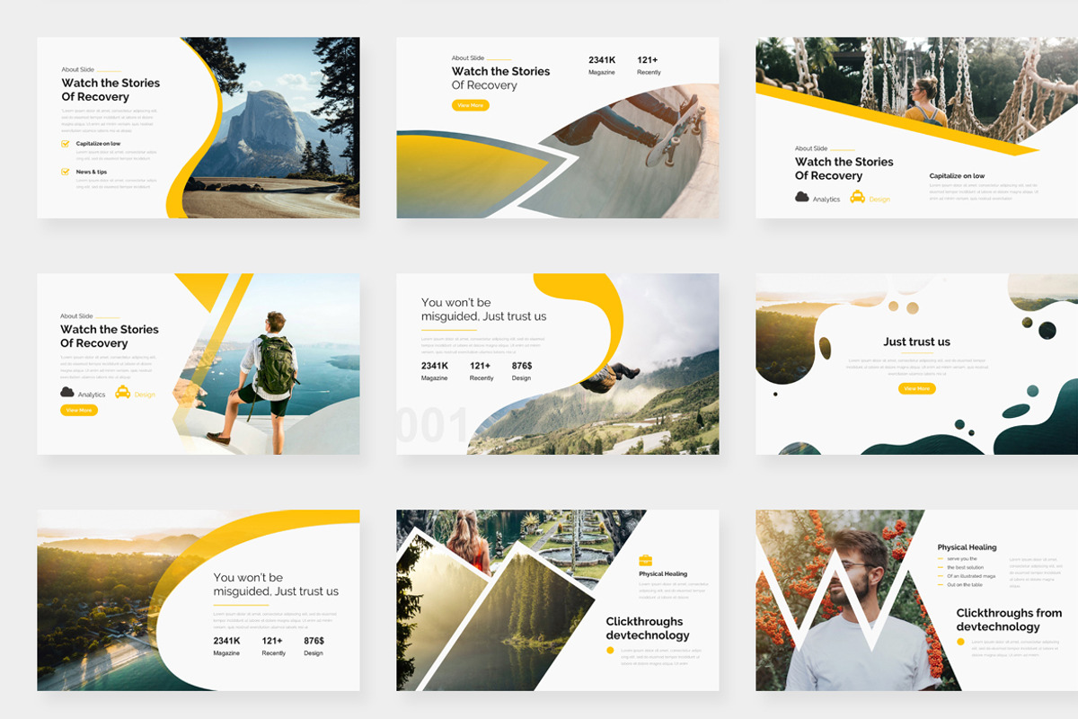Agencify Pitch Deck Google Slide Tem, a Presentation Template by One Percent Studio (Photo 5 of 19)