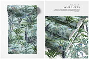 Lush Retreat Prints & Motifs, a Pattern Graphic by TSTUDIO (Thumbnail 8 of 11)