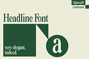 Highway 70 Condensed - Retro Serif, a Serif Font by Lateral Design (Thumbnail 13 of 17)