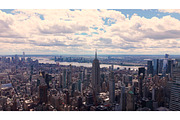 Aerial view of New York City's, a Graphic by wedoper (Thumbnail 1 of 2)
