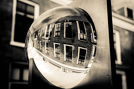 Mirrored stock photo
