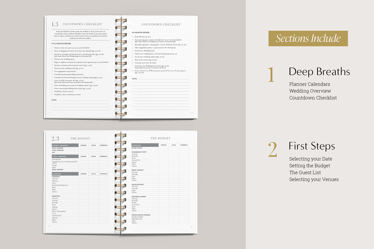 The Original Wedding Planner, a Stationery Template by Studio Nellcote (Photo 4 of 8)