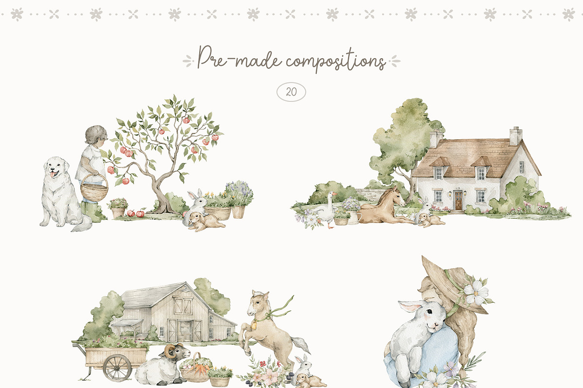 Cottagecore Dream. Animals & nature, an Animal Illustration by Kreker Kate (Photo 2 of 15)