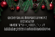 Christmas Tree Typeface, a Script Font by Seemly Fonts (Thumbnail 4 of 4)