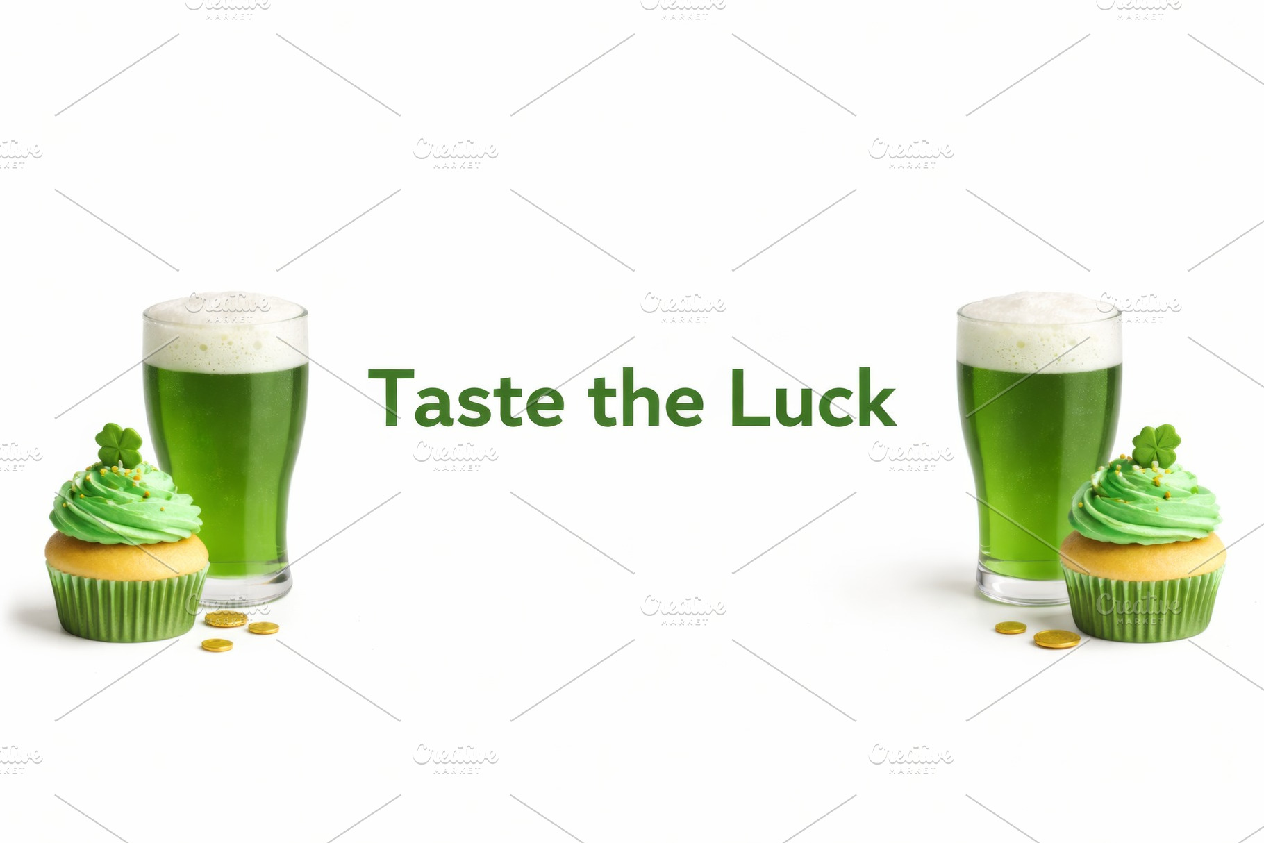 St patricks day celebration with gre, a Photo by Dvoevnore photos