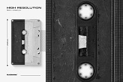 Cassette Mockup Bundle, a Product Mockup by FLYERWRK (Thumbnail 10 of 16)