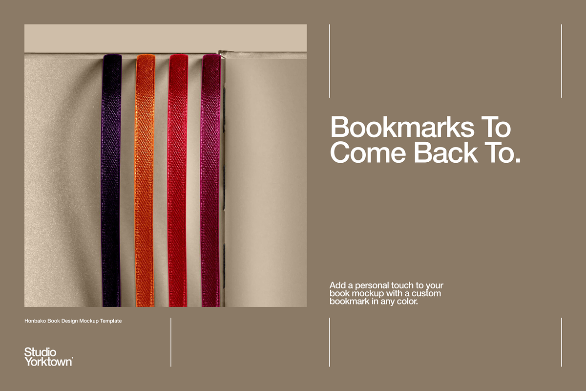 Honbako Book Design Mockup Template, a Books & Magazine Mockup by Studio Yorktown (Photo 15 of 18)