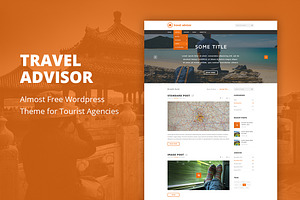 Travel Advisor - WordPress Theme