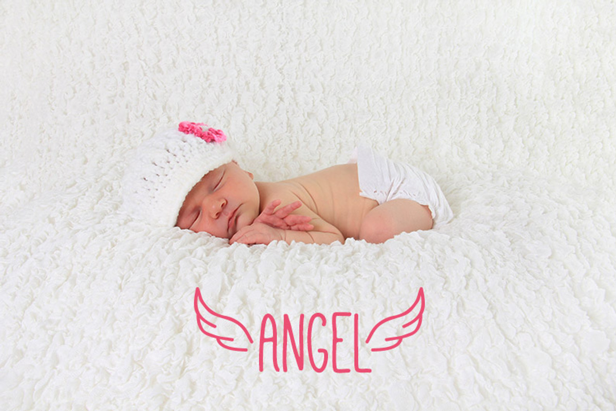 Birth Announcement Photo Overlays, a Layer Style Add-On by Photography Planet (Photo 5 of 5)